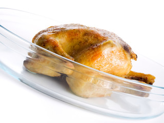 Roasted chicken