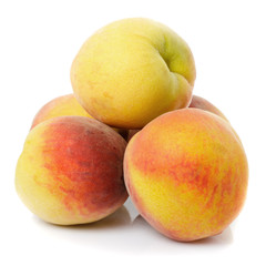 Peach isolated