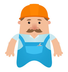 Cartoon Handyman