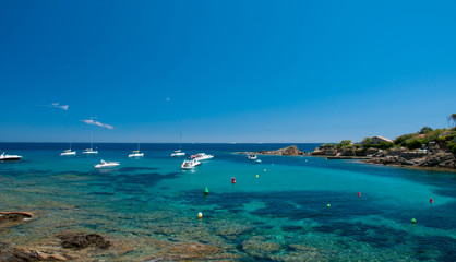 calanque de la c&ocirc;te d'azur