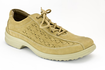 Single Shoe on white background