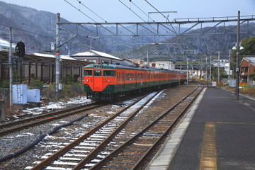 Fototapeta na wymiar JR嵯峨嵐山駅