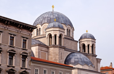 Obraz premium Chiesa ortodossa di San Spiridione, Trieste