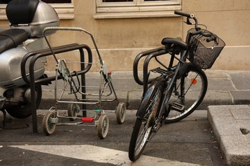 Parking à poussette