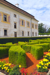 Fototapeta na wymiar State Chateau Kratochvile, Czech Republic