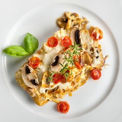 Tasty healthy fish fillet