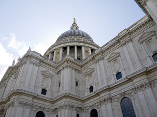 Obraz premium Dome of St Pauls Church in London England