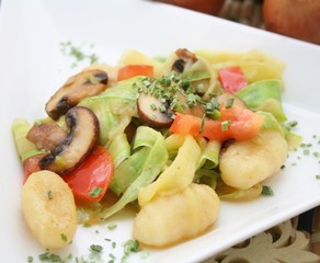 Gnocchis mit Gemüse