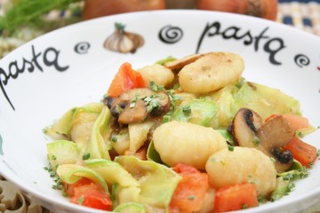 Gnocchis mit Gemüse