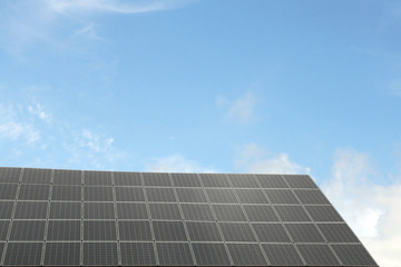 Obraz premium Photovoltaik und Solaranlagen sind die Energie der Zukunft