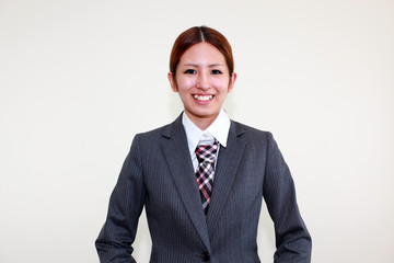 笑顔のオフィスレディー