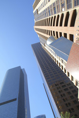 ダウンタウンの高層ビル群