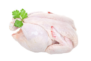 Raw chicken