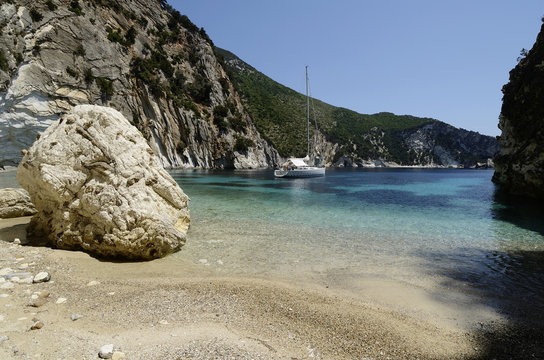 Atokos Island - Cliff Bay