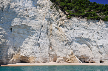 SPIAGGIA DEI GABBIANI, GARGANO, PUGLIA, ITALIA