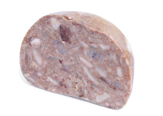 Meat product  isolated on white background