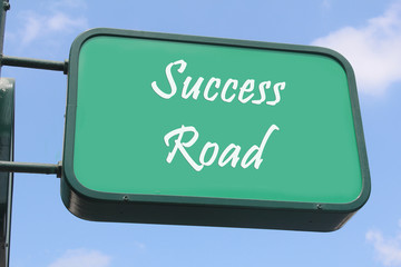 Success Road - Street Sign