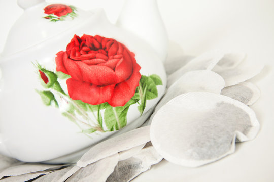 teabag teapot hot tea breakfast ceramic porcelain çaydanlık