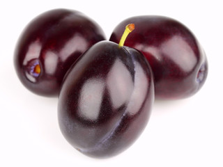 Juicy plums