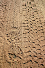 Sand Footprints
