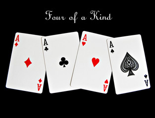 four of a kind aces