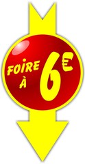 bouton foire à 6 euro