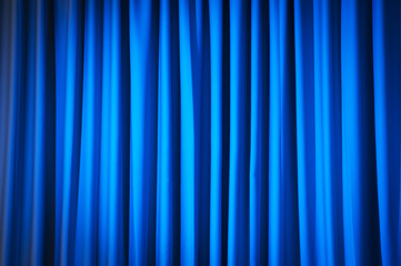 Brightly lit curtains for your background