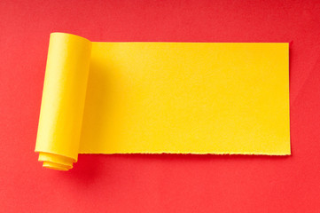 Paper pieces with space for your message