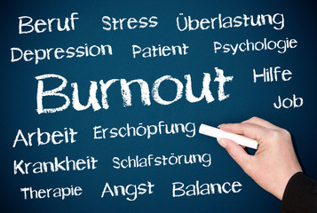Burnout oder Erschöpfung