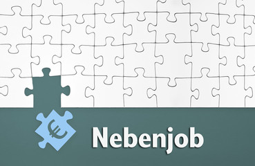 Puzzle mit Nebenjob