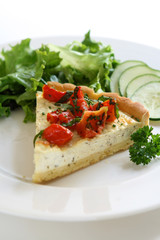 Tomato Basil Tart