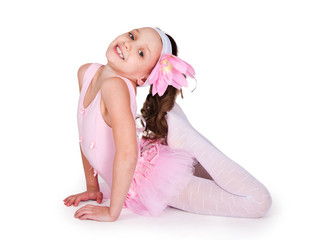 Obraz na płótnie Canvas Little Ballerina