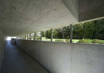 sottopassaggio di casa moderna,