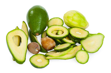 Composition of avocado