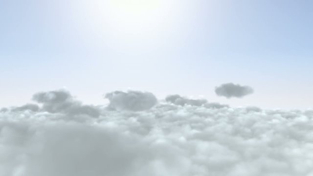 Wolkenflug