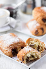 Pain au Chocolate & coffee