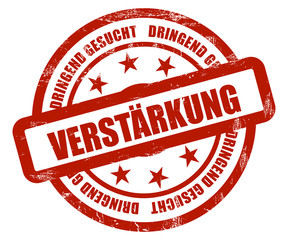 Sternen Stempel rot rt VERSTÄRKUNG