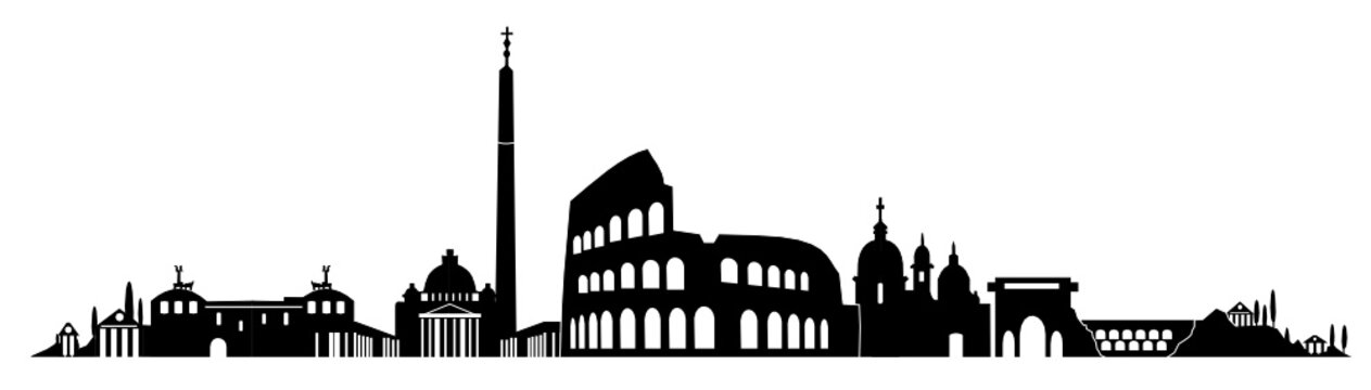 Fototapeta Rom Skyline