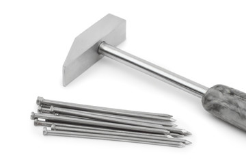 Hammer and nails