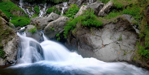 Cascade de Grand Galet, Langevin, La Réunion.