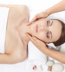 Fototapeta na wymiar spa massage