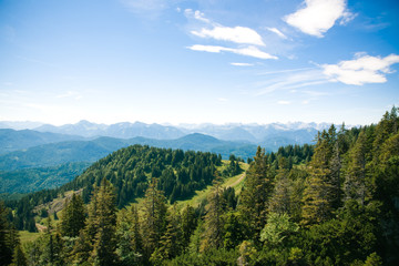 Berglandschaft  in Bayern