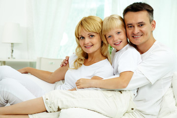 Obraz premium Family at home
