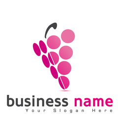 logo grappe de raisin design