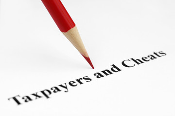 Taxpayers and cheats