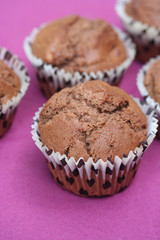 muffin al cioccolato fondente