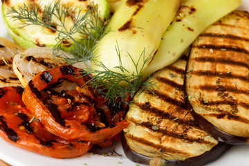 Grilled vegetables
