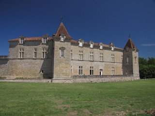 Obraz premium Château de Cazeneuve ; Gironde ; Landes ; Aquitaine