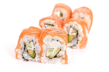 salmon rolls
