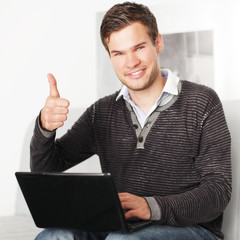 Mann zuhause online